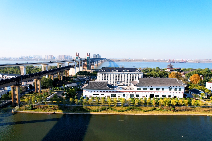 九江白水湖水质净化厂（摄影者：陈洁明）