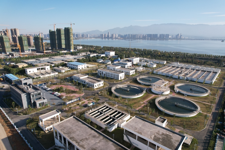 江西九江鹤问湖水质净化厂（长江环保集团）